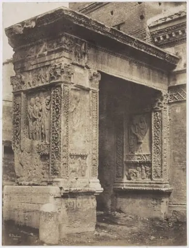 Goldsmith's Arch, Rome, by Frédéric Flachéron
