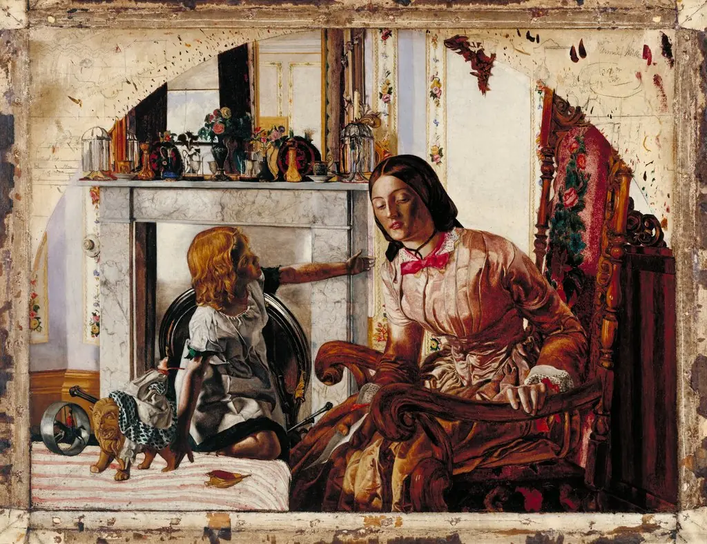 Mother and Child, by Frederic George Stephens