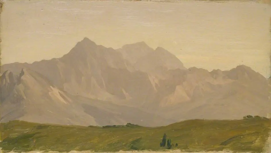 Monte Croce, by Frederic Leighton