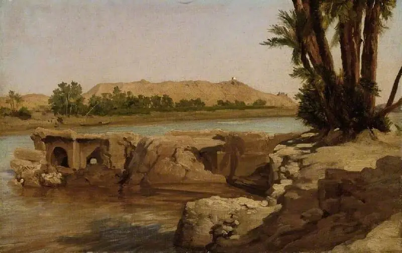 On the Nile, 1868, by Frederic Leighton