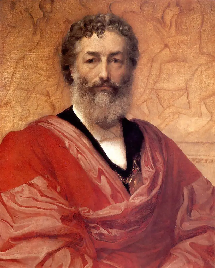 Self-portrait, by Frederic Leighton