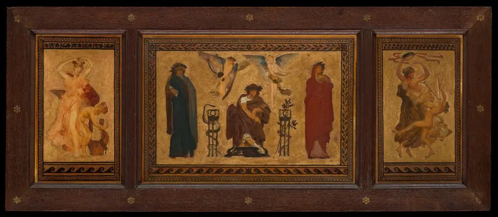 Study for the Ceiling of the Marquand Music Room, by Frederic Leighton