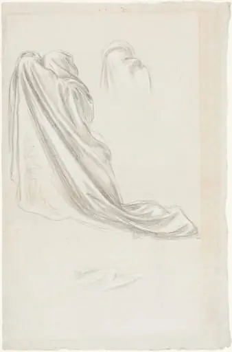 Study for "The Wise and Foolish Virgins", by Frederic, Lord Leighton
