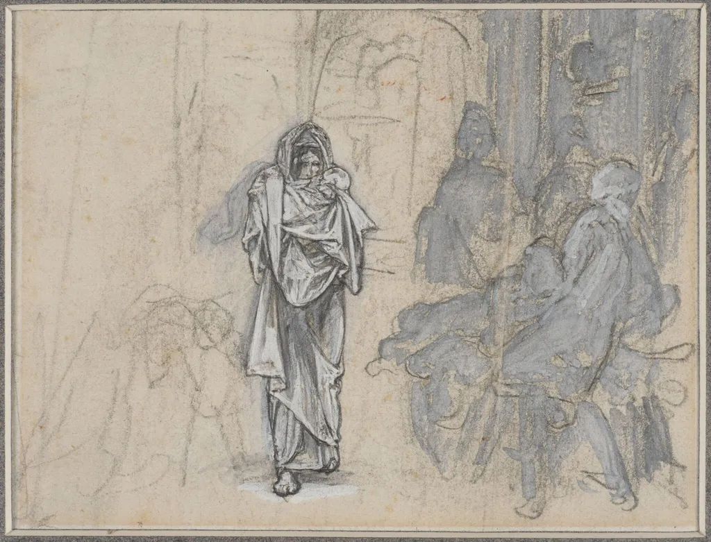 Untitled, by Frederic, Lord Leighton, 1851