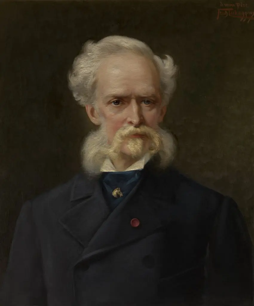 The Painter Charles Tsaggeny, by Frédéric-Pierre Tschaggeny