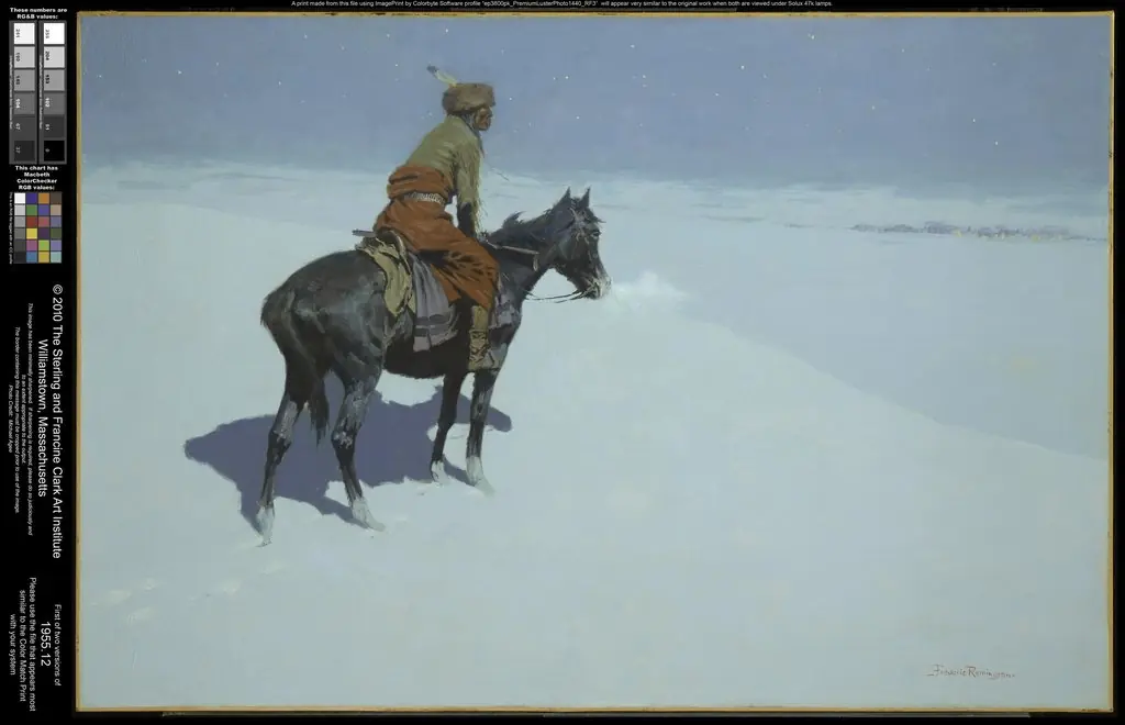 Friends or Foes? (The Scout), by Frederic Remington
