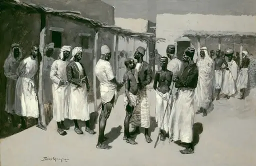 Slave Market, by Frederic Remington