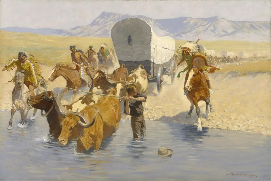 The Emigrants, by Frederic Remington