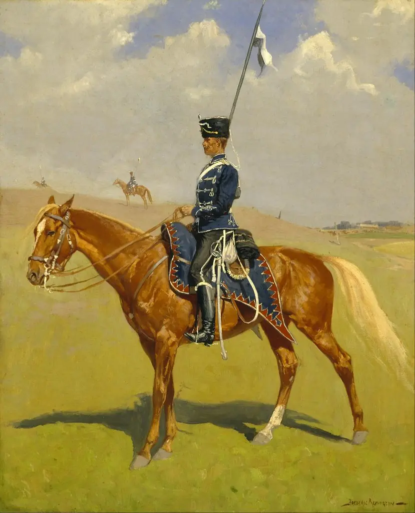 The Hussar, by Frederic Remington