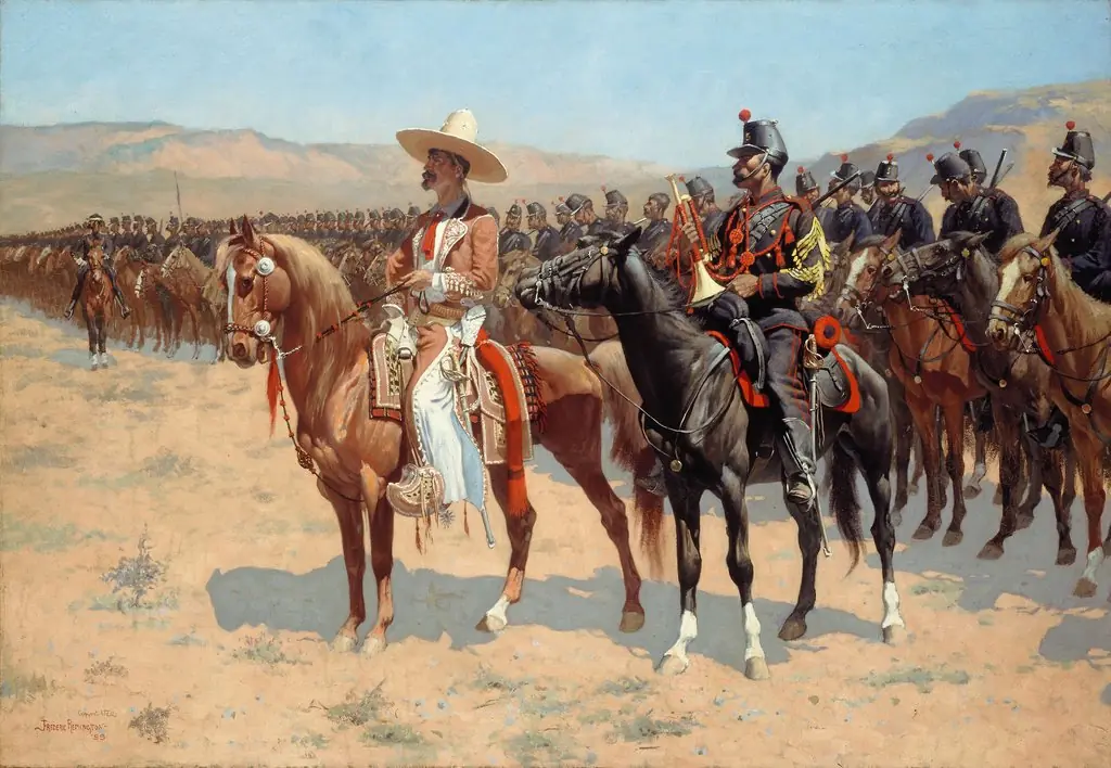 The Mexican Major, by Frederic Remington