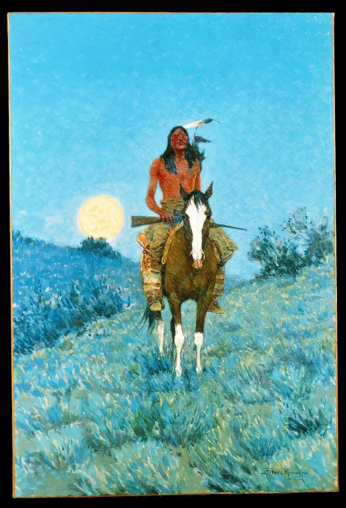 The Outlier, by Frederic Remington