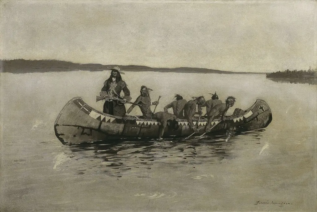This Was a Fatal Embarkation, by Frederic Remington