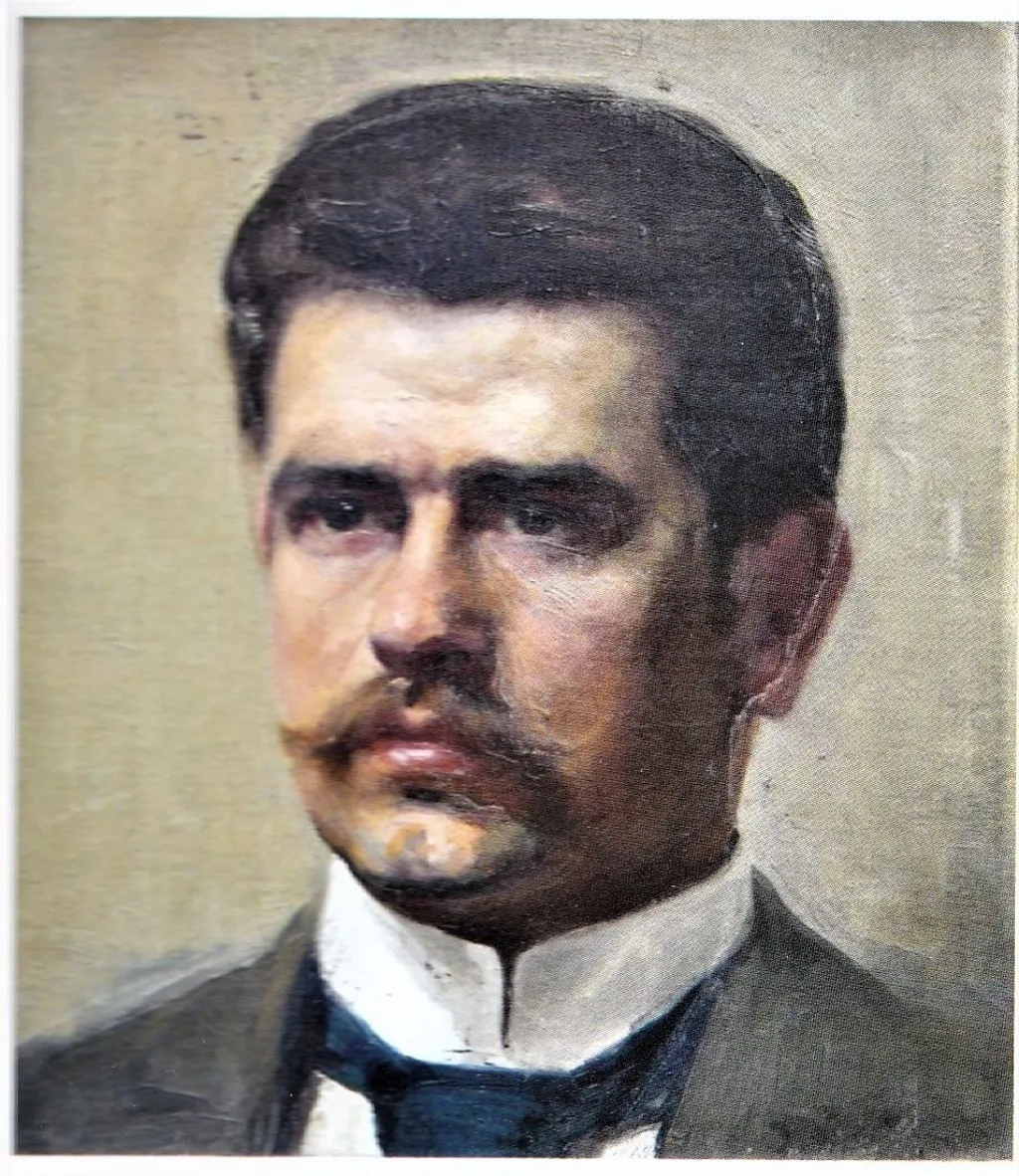 Autoportret, by Frederic Storck, 1899