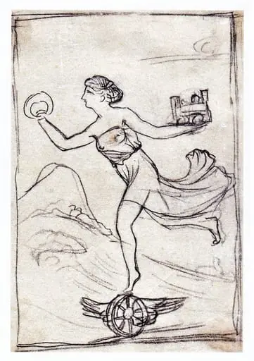 Schiță de plachetă, by Frederic Storck