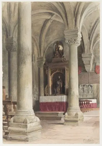 The Chapel of St Eucharius, Nuremberg, by Frederic William Sir Burton