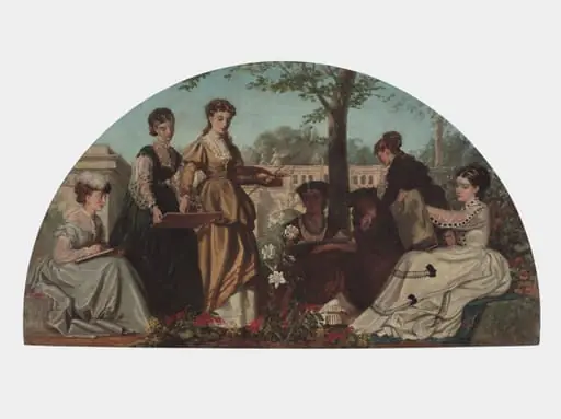 Flower Painting, by Frederick Bacon Barwell