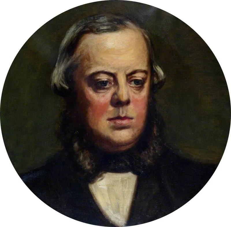 The Duke of Marlborough (1822–1883), by Frederick Bacon Barwell, oil, 1866