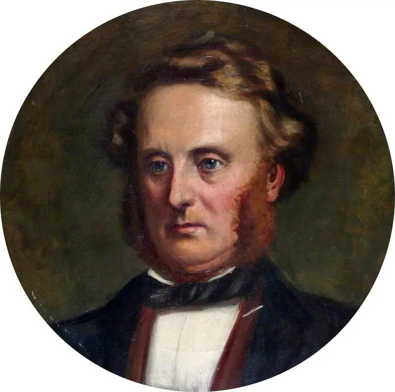 The Right Honourable Edward Cardwell (1813–1886), by Frederick Bacon Barwell