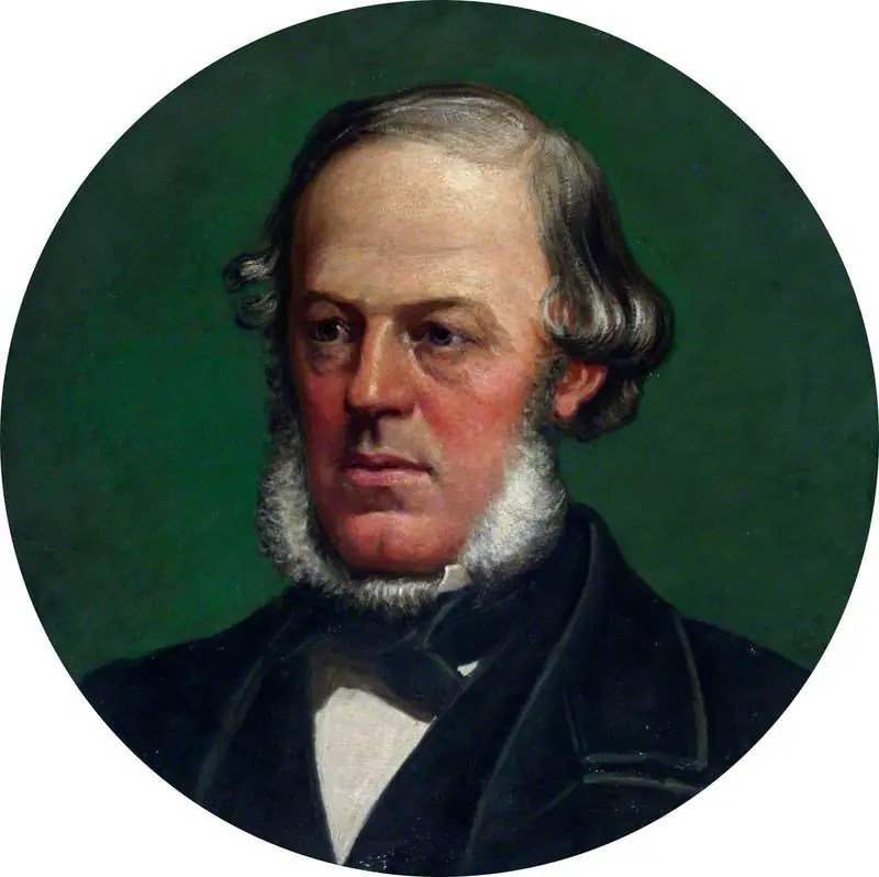 The Right Honourable Lord Aberdare (1815–1895), by Frederick Bacon Barwell