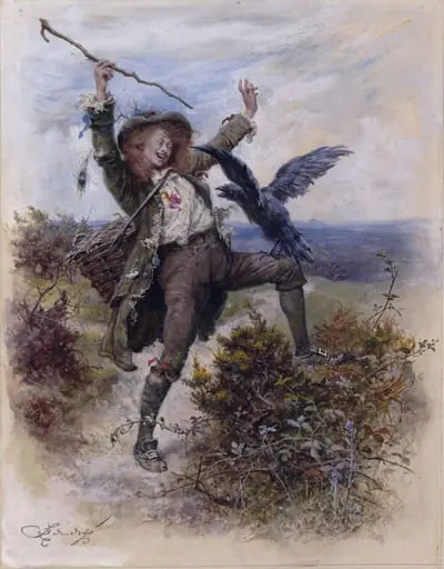 Barnaby Rudge and the Raven Grip