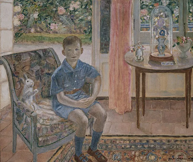 Youth, by Frederick Carl Frieseke, oil, 1926