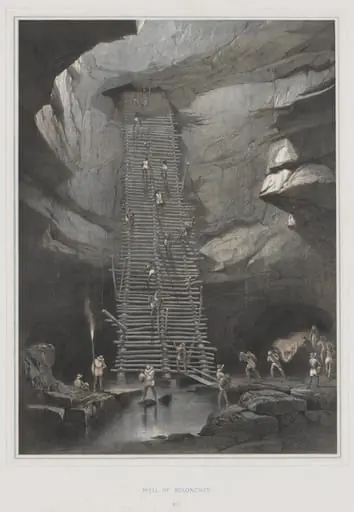 Views of Ancient Monuments in Central America, Chiapas and Yucatan, Pl. 20: Well of Bolonchen, by Frederick Catherwood