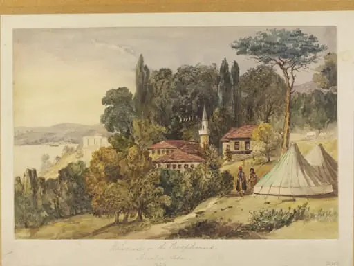 Beicos on the Bosphorus. Asiatic Side, by Frederick Charles Cooper