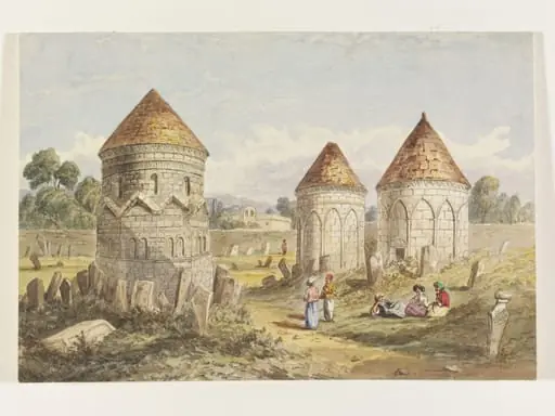 Tomb of Caliph, Erzerum, by Frederick Charles Cooper
