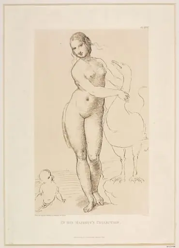 Leda, by Frederick Christian Lewis