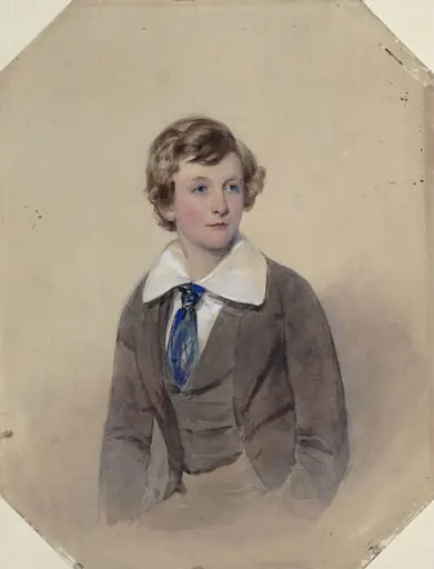 Portrait of a Boy: The Artist's Son, by Frederick Cruickshank