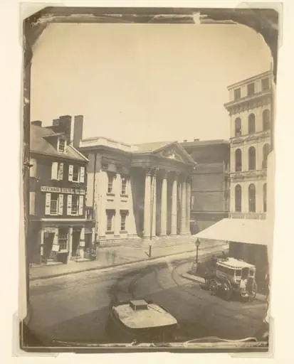 First Bank of the United States, Philadelphia, by Frederick DeBourg Richards