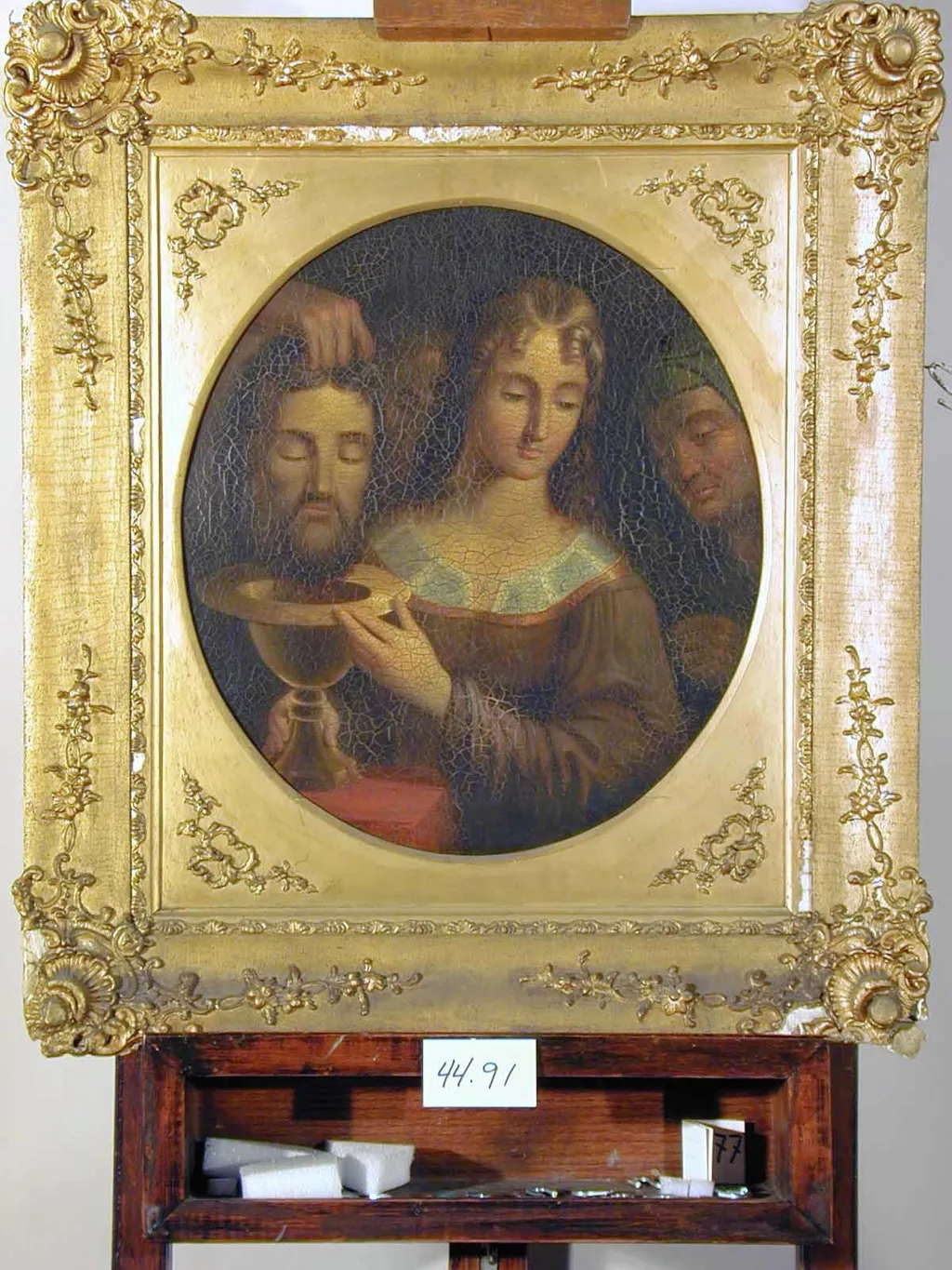 Salome with the Head of John the Baptist, by Frederick E. Cohen, unspecified, 1849