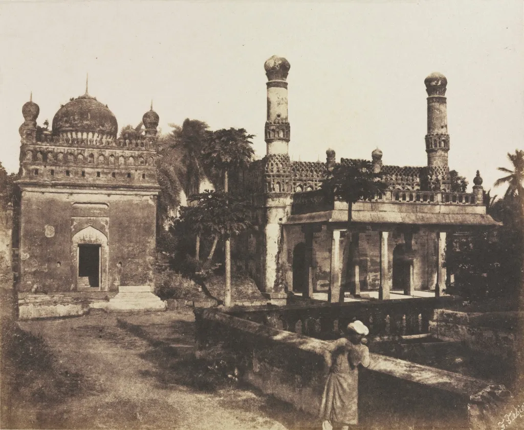 Mosque, Madras, by Frederick Fiebig, 1852