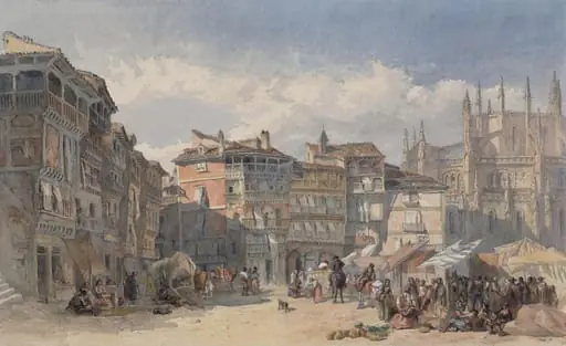 Segovia, Spain, by Frederick Goodall