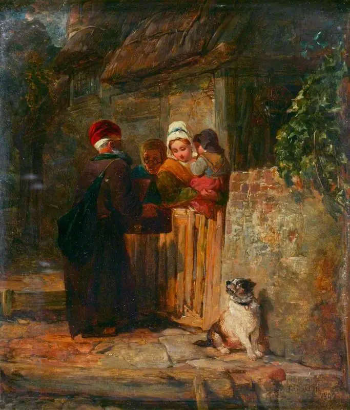The Pedlar, by Frederick Goodall