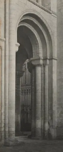 Ely Cathedral, Nave, Southwest Corner, by Frederick H. Evans