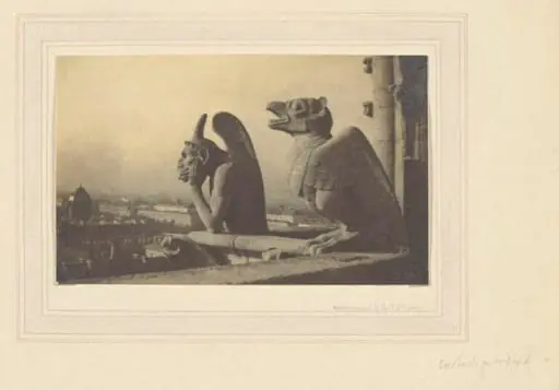 After Meryon - Le Stryge, by Frederick Henry Evans