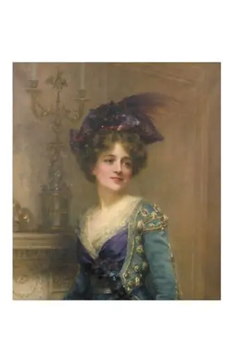 Ethel Irving as Lady Frederick Berolles in <i>Lady Frederick</i> by William Somerset Maugham, by Frederick Howard Michael