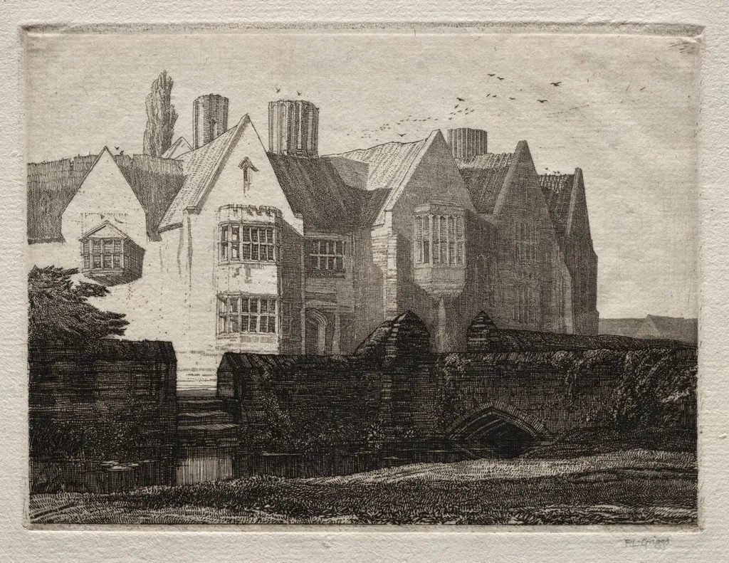 Mortmain, by Frederick Landseer Maur Griggs, 1917