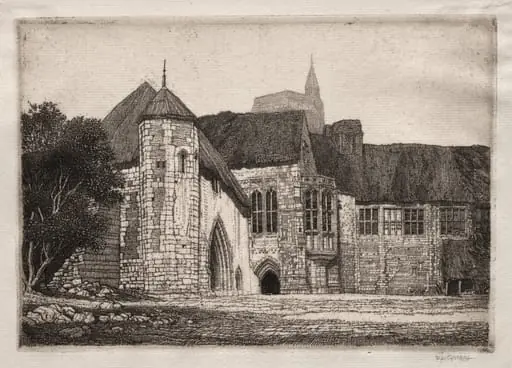 Palace Farm, by Frederick Landseer Maur Griggs