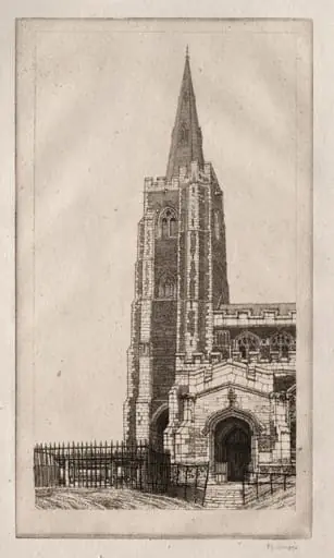 St. Wendred's, March, by Frederick Landseer Maur Griggs