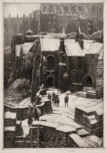The Almonry, by Frederick Landseer Maur Griggs