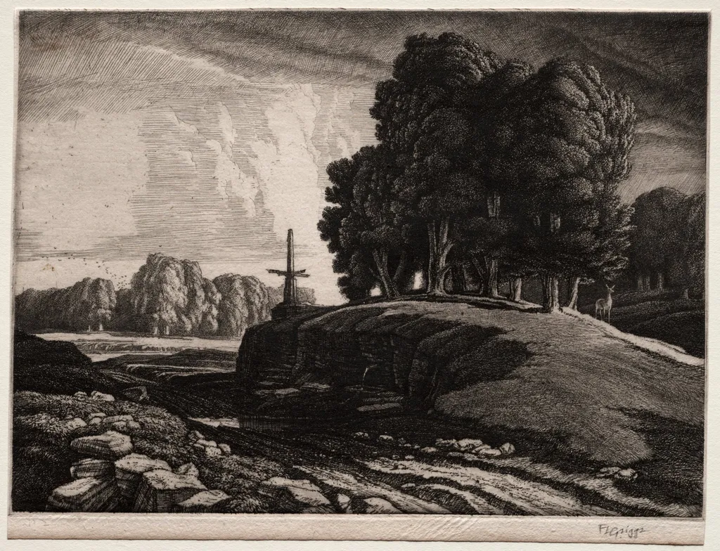 The Cross Hands, by Frederick Landseer Maur Griggs, 1933