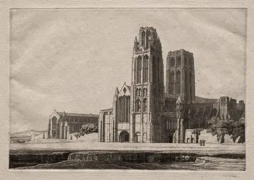 The Minster, by Frederick Landseer Maur Griggs