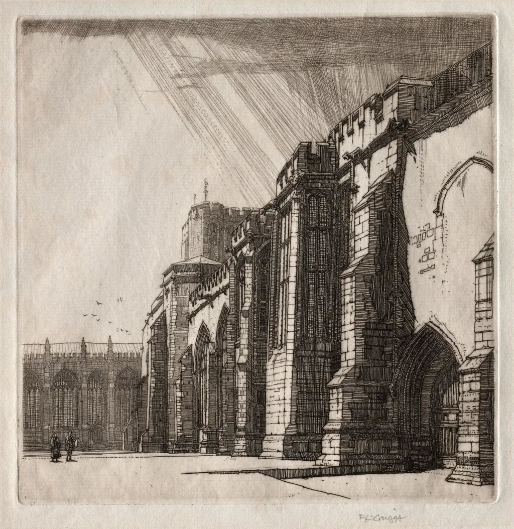 The Palace, by Frederick Landseer Maur Griggs, 1917