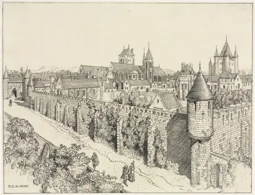 The Temple, Paris, by Frederick Landseer Maur Griggs