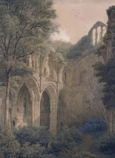 Netley Abbey, by Frederick Nash