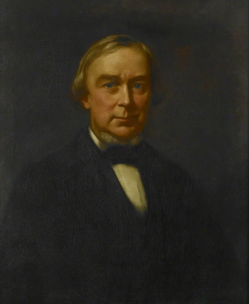 John Winter Jones (1805–1881), Principal Librarian (1866–1878) (after William Salter Herrick), by Frederick Percy Graves
