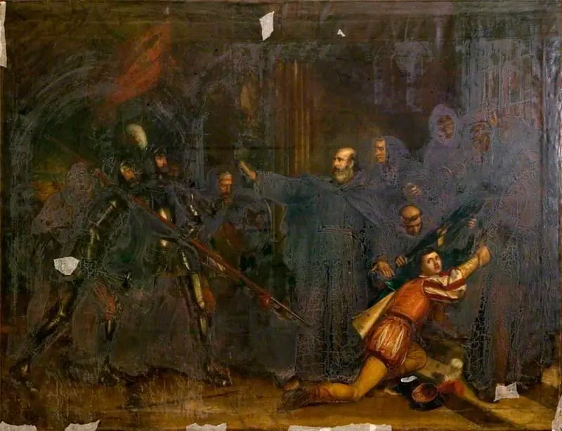The Right of Sanctuary, by Frederick Richard Pickersgill