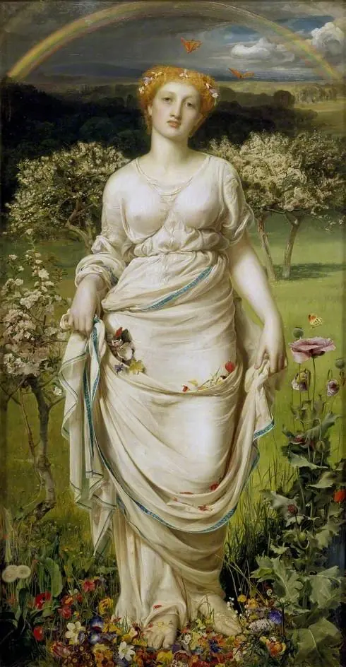 Gentle Spring, by Frederick Sandys